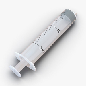 3D Disposable Sterile Syringe 20ml