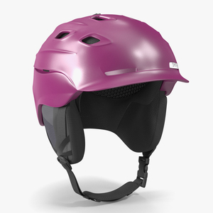 3D Smith Vantage Womens Snow Helmet Red