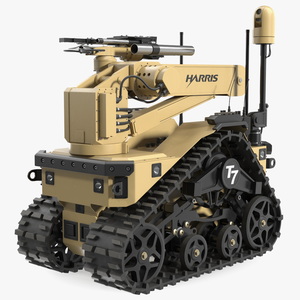 3D model Robotic System Harris T7 Sand Color