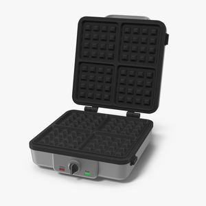 Square Waffle Maker 3D model