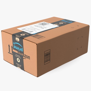 Amazon Parcels Box 30x20x14 3D