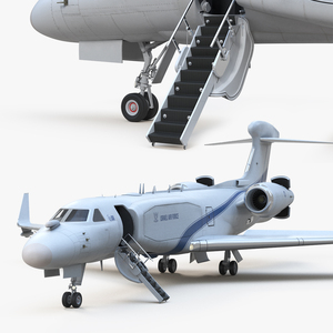 3D CAEW Airborne Early Warning Aircraft