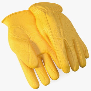 3D Mens Garden Soft Cowhide Gloves