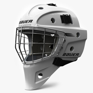 3D model Bauer Ice Hockey Goalie Helmet