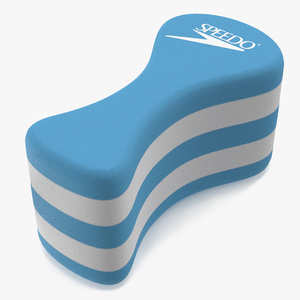 3D model Swim Training Pull Buoy Speedo Blue and White