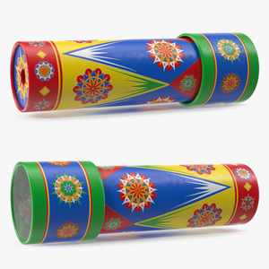 Classic Tin Kaleidoscope 3D model