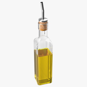 3D Square Olive Oil Bottle Dispenser model