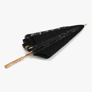 3D Vintage Lace Umbrella