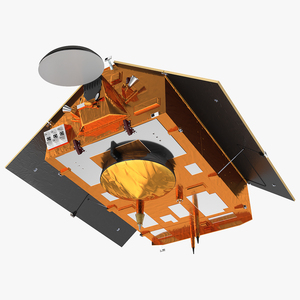 3D model Sentinel 6 Satellite