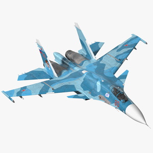 3D Su 33 Air Superiority Fighter Flight