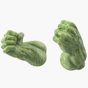 3D model Hulk Hands Fist