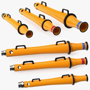 Low Expansion Foam Branchpipes Set 3D model