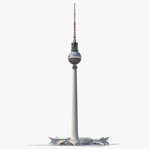 Television Tower Berliner Fernsehturm 3D