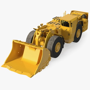 3D Mining Loader Cat R1600H Rigged