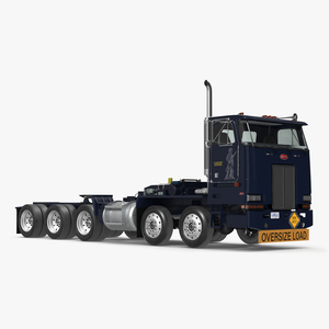3D Peterbild 362 Cab Over for Transporter Erector Loader model