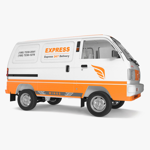 Suzuki Super Carry Express Delivery Van 3D model