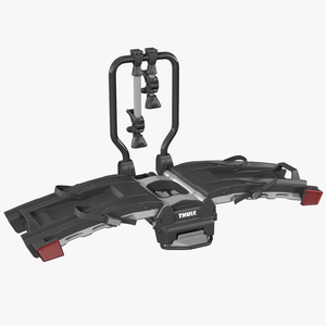 Hitch Bike Racks Thule EasyFold XT2 Rigged 3D