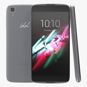 3D model Alcatel OneTouch Idol 3 Silver