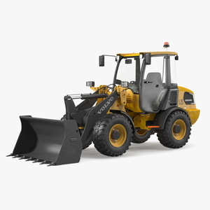 Volvo L25 Electric Loader with Bucket 3D