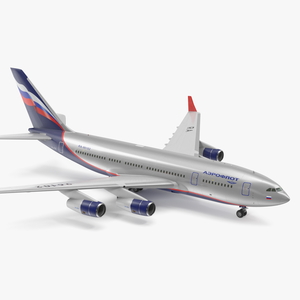 Ilyushin IL-96-300 Aeroplane Simple Interior 3D model