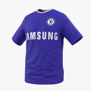 Soccer T Shirt Chelsea 2 3D model