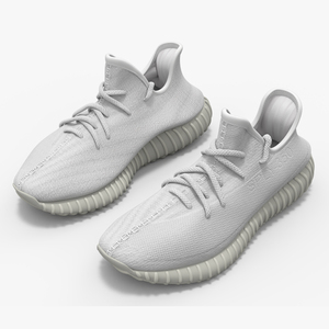 3D model Sneakers Yeeze Boost 350 White