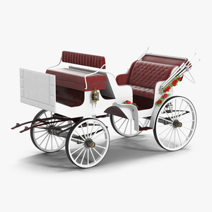 3D Wedding Carriage