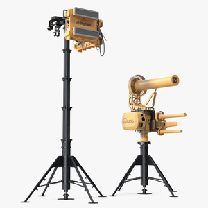 Blighter AUDS Anti UAV Defence System with Radar Set 3D