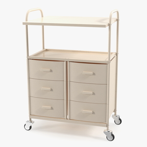 3D Medical Drawer Chest Beige