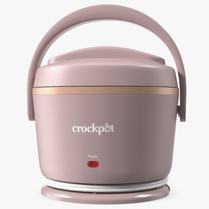 3D model Heater Lunch Box Crockpot Pink