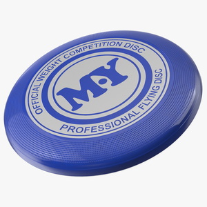 3D model Professional Frisbee Disc Blue