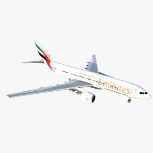 Airbus A330 P2F Emirates 3D model