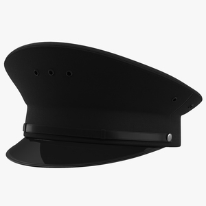 Police Cap 4 3D