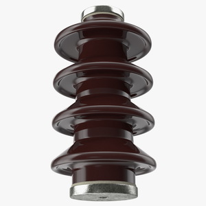 High Voltage Porcelain Insulator 3D
