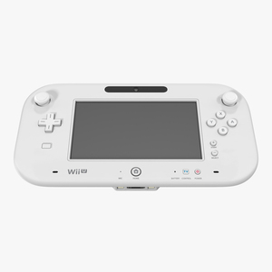 3D Nintendo Wii U Controller White