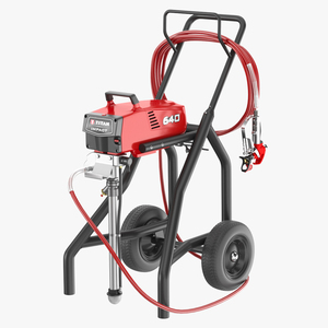 3D model Titan Impact 640 Airless Paint Sprayer with Hose and Sprayer