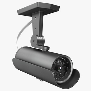 3D Interior or Exterior Security Camera