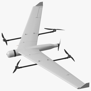 3D Unmanned Aerial Vehicle ZALA VTOL model