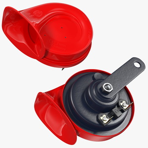 3D Hella Trumpet Twin Tone 12V Horn Set