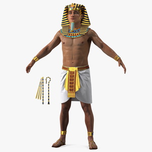 Ancient Egyptian Pharaoh 3D model