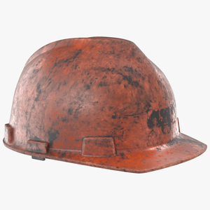 Miners Helmet Dirty 3D model