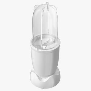 Portable Blender White 3D