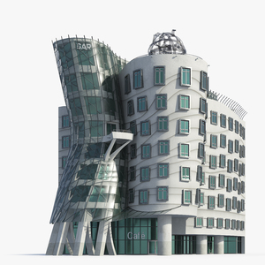 3D model Dancing House Prague