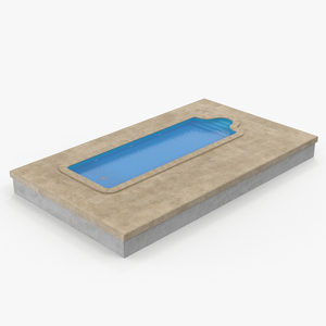 3D Swimming Pool model