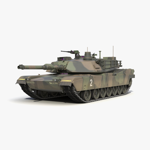 M1 Abrams 3D model