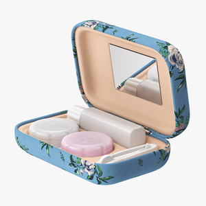 3D Contact Lens Travel Kit Case model