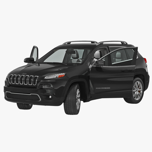 3D model Jeep Cherokee 2015 Rigged