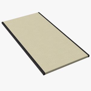 Traditional Tatami Straw Matress 3D