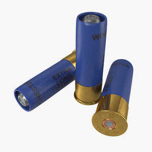 3D model Shotgun Shell 2