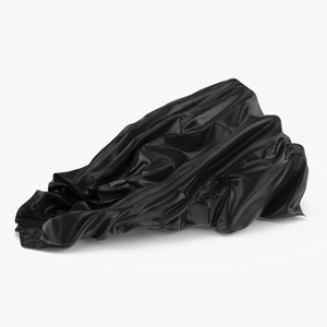 3D Black Repro Trash Bag